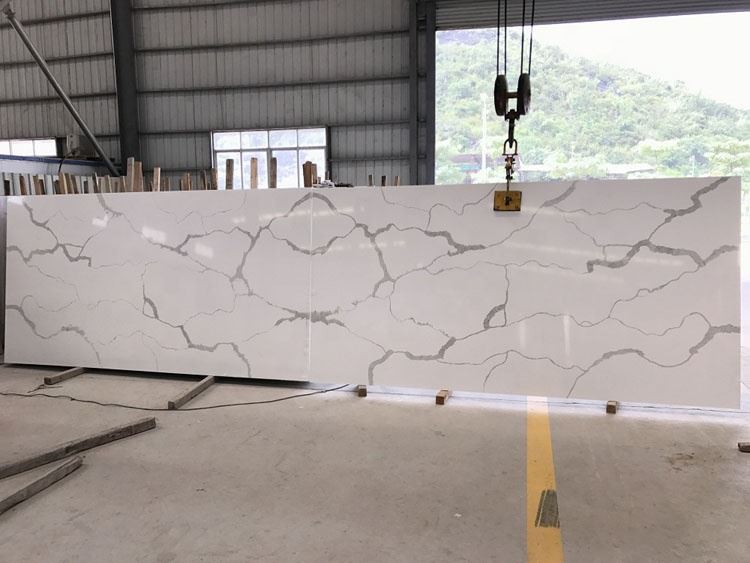 white and grey quartz