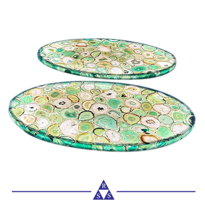 سنگ طبیعی عقیق سبز