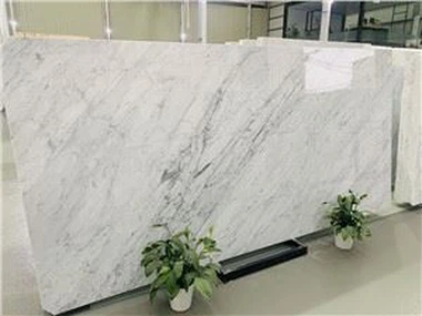 سنگ مرمر سفید Calacatte ایتالیایی برای میز کار کف دیواری صفحات میز Vanity Top