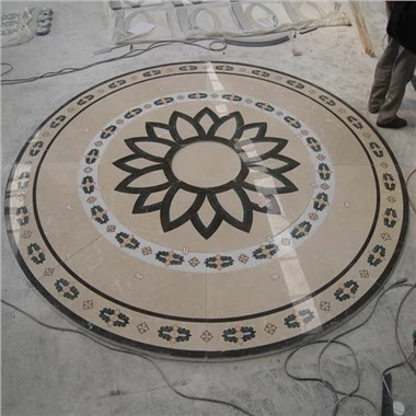 طرح های کاشی کف سنگی واترجت مرمر مدالیون